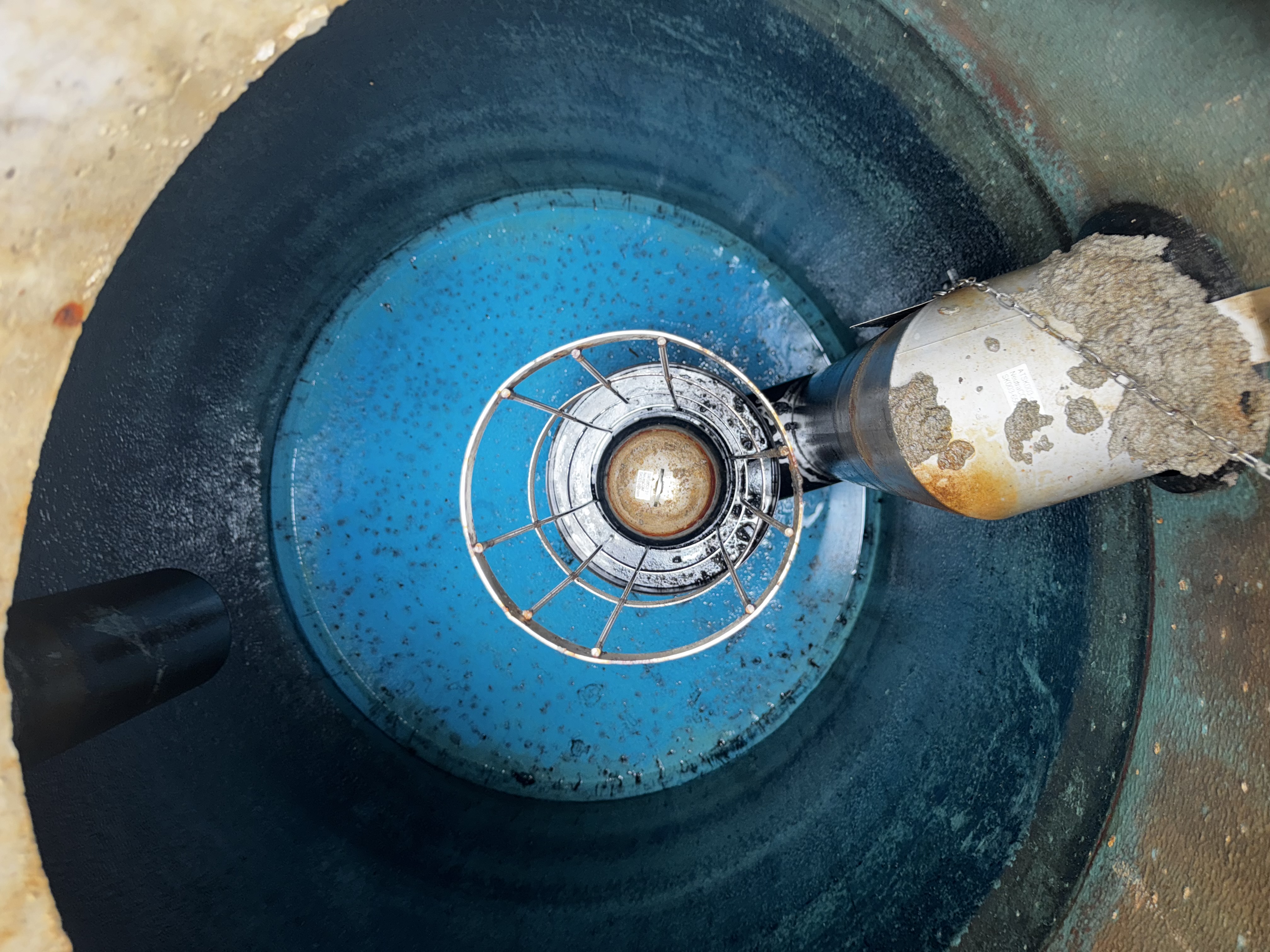 Olie-water afscheider